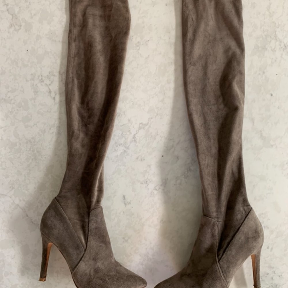Joie Tall Over The Knee Suede Boots